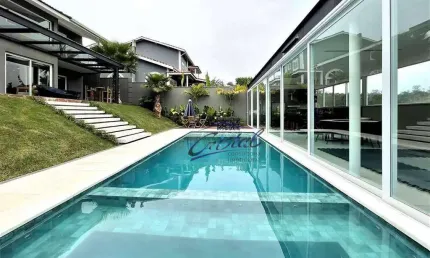 Casa com 4 quartos / suítes à venda, 463 m² - condomínio parque das artes - embu das artes/sp