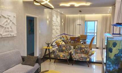 Apartamento com 3 dormitórios à venda, 216 m² por R$ 1.150.000,00 - Ocian - Praia Grande/SP