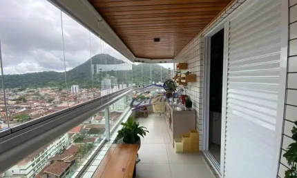 Apartamento com 3 dormitórios à venda, 109 m² por r$ 950.000,00 - canto do forte - praia grande/sp