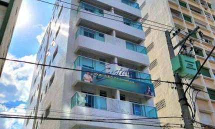 Studio com 1 dormitório à venda, 34 m² por R$ 450.000,00 - José Menino - Santos/SP