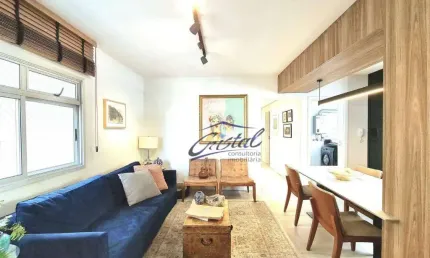 Apartamento com 2 suítes à venda, 82 m²  - jardim paulista - são paulo/sp
