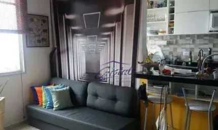 Apartamento com 1 dormitório à venda, 40 m²  - Jaguaré - São Paulo/SP