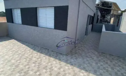 Cobertura de 40m² com 2 dormitórios 1 sala 1 cozinha 1 vaga de garagem
