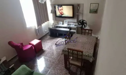 Apartamento com 2 dormitórios à venda, 93 m² por R$ 450.000,00 - Gonzaga - Santos/SP