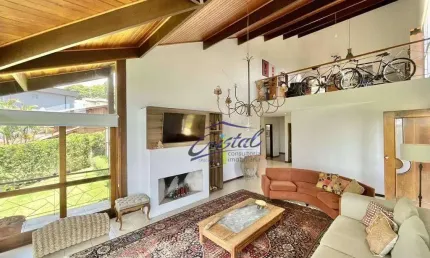 Casa com 4 dormitórios (2 suítes) à venda, 445 m²  - parque das artes - embu das artes/sp