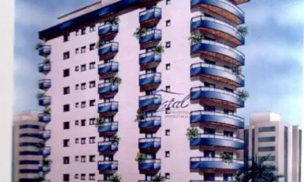 Cobertura com 3 dormitórios à venda, 145 m² - Guilhermina - Praia Grande/SP