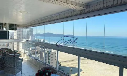 Apartamento com 3 dormitórios à venda, 131 m² por r$ 1.055.000 - aviação - praia grande/sp