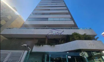 Apartamento com 2 dormitórios à venda, 73 m² por r$ 590.000 - canto do forte - praia grande/sp