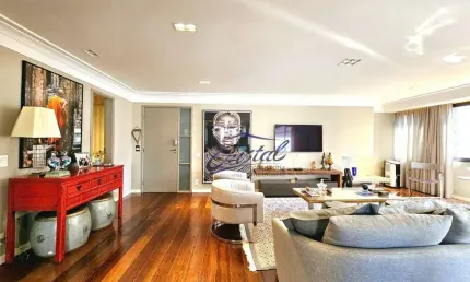 Apartamento com 3 dormitórios (3 suítes) à venda, 162 m²  - moema - são paulo/sp