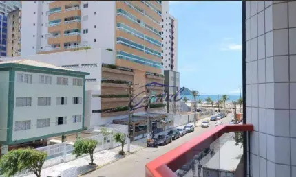 Apartamento com 2 dormitórios à venda, 81 m² por r$ 480.000,00 - guilhermina - praia grande/sp