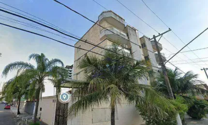 Apartamento com 1 dormitório à venda, 50 m² por r$ 280.000,00 - tupi - praia grande/sp