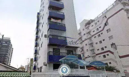 Apartamento com 2 dormitórios à venda, 70 m² por r$ 450.000,00 - guilhermina - praia grande/sp