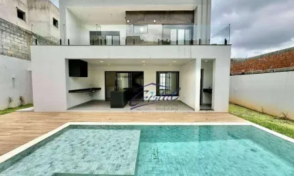 Casa com 3 quartos / suítes dormitórios à venda, 303 m²  - Cond. Vintage - Munk - Paisagem Renoir - Granja Viana - Cotia/SP