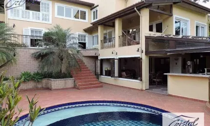 Casa com 4 quartos (2 suítes), 517 m² - venda  ou aluguel - Granja Viana - Cotia/SP