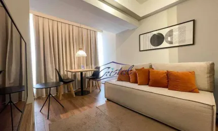 Studio mobiliado com 1 quarto para alugar, 35 m² - Butantã - São Paulo/SP