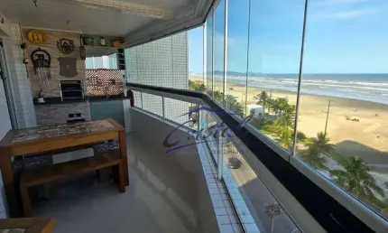 Apartamento com 2 dormitórios à venda, 87 m² por R$ 640.000,00 - Caiçara - Praia Grande/SP