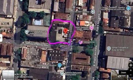 Terreno à venda, 1054 m² por R$ 4.900.000 - Macuco - Santos/SP