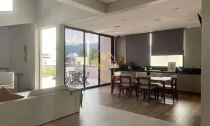 Casa em condomínio de luxo com 4 quartos e 2 suítes em jundiaí-sp: loteamento brisas de jundiaí - 340,00m² - 4 vagas