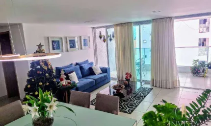 Apartamento com 4 dormitórios à venda, 136 m² por R$ 1.200.000,00 - Cabo Branco - João Pessoa/PB
