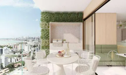 Apartamento com 3 dormitórios à venda, 124 m² por R$ 1.444.501,51 - Jardim Oceania - João Pessoa/PB