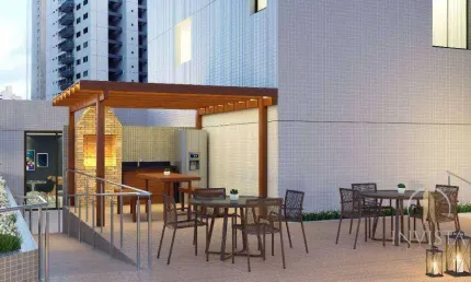 Apartamento com 3 dormitórios à venda, 93 m² por R$ 1.065.000,00 - Tambaú - João Pessoa/PB