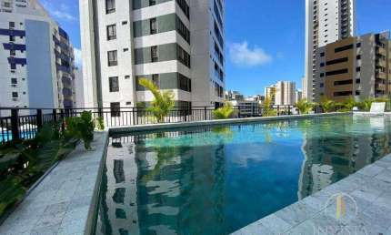 Apartamento com 3 dormitórios à venda, 77 m² por R$ 859.000,00 - Tambaú - João Pessoa/PB