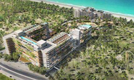 Flat Garden com 1 dormitório à venda, 84 m² por R$ 1.491.704 - Ponta de Campina - Cabedelo/PB