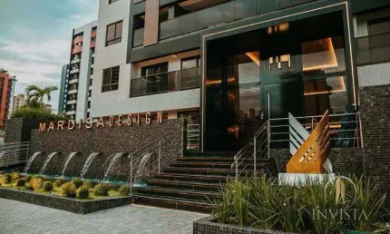 Apartamento com 2 dormitórios para alugar, 65 m² por R$ 5.000,01/mês - Cabo Branco - João Pessoa/PB
