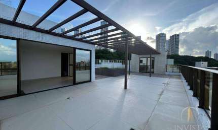 Cobertura com 4 dormitórios à venda, 358 m² por R$ 3.100.000,00 - Cabo Branco - João Pessoa/PB