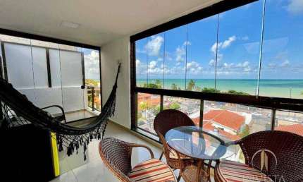 Apartamento Duplex com 2 dormitórios à venda, 130 m² por R$ 1.290.000,00 - Cabo Branco - João Pessoa/PB