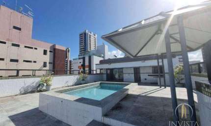 Cobertura com 4 dormitórios à venda, 447 m² por R$ 1.470.000,00 - Manaíra - João Pessoa/PB