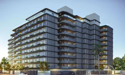 Flat com 1 dormitório à venda, 27 m² por R$ 327.247,64 - Ponta de Campina - Cabedelo/PB