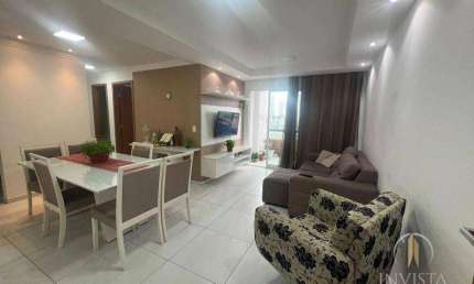 Apartamento com 3 dormitórios à venda, 83 m² por R$ 630.000,00 - Altiplano Cabo Branco - João Pessoa/PB