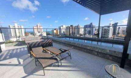 Studio com 1 dormitório para alugar, 22 m² por R$ 2.200,01/mês - Intermares - Cabedelo/PB