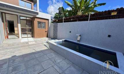 Casa nos bancários com 3 dormitórios à venda, 75 m² por R$ 489.000 - Água Fria - João Pessoa/PB
