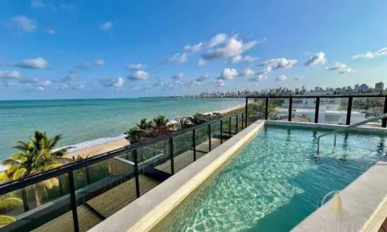Flat com 1 dormitório à venda, 17 m² por R$ 420.000,00 - Bessa - João Pessoa/PB