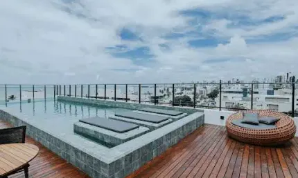 Flat com 1 dormitório à venda, 18 m² por R$ 350.000,00 - Jardim Oceania - João Pessoa/PB