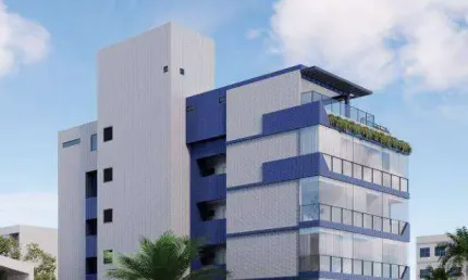 Flat com 1 dormitório à venda, 21 m² por R$ 290.000,00 - Intermares - Cabedelo/PB