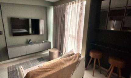 Studio com 1 dormitório para alugar, 29 m² por R$ 3.230/mês - Tambaú - João Pessoa/PB