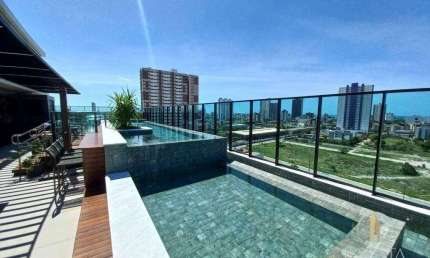 Apartamento com 2 dormitórios para alugar, 59 m² por R$ 3.500,01/mês - Aeroclube - João Pessoa/PB
