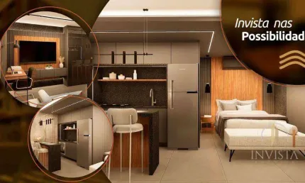 Flat com 1 dormitório à venda, 31 m² por R$ 345.668,00 - Bessa - João Pessoa/PB