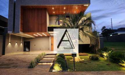 Casa em condomínio fechado com 4 quartos à venda na Rua Aurinia, 134, Alphaville Campo Grande, Campo Grande
