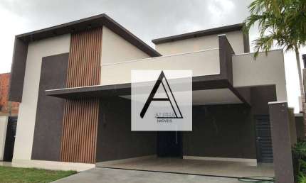 Casa em condomínio fechado com 3 quartos à venda na Rua Monjoleiro, 134, Alphaville Campo Grande, Campo Grande