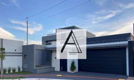 Casa com 3 dormitórios à venda, 161 m² por R$ 749.000,00 - Portal do Panamá - Campo Grande/MS