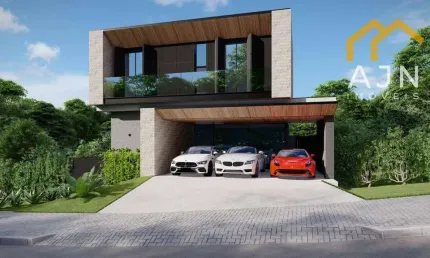 Casa com 4 dormitórios à venda, 409 m² por R$ 4.150.000,00 - Loteamento Terras Alpha São José dos Campos - São José dos Campos/SP