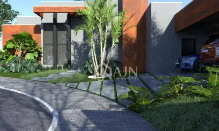 Casa com 3 dormitórios à venda, 194 m² por R$ 1.600.000,00 - Condomínio Terras do Vale - Caçapava/SP