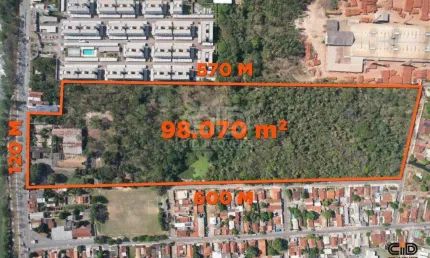 Terreno com aprox. 98.000m² na Alameda Júlio Müller