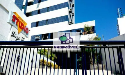 Flat com 1 dormitório à venda, 40 m² por r$ 250.000,00 - boa viagem - recife/pe