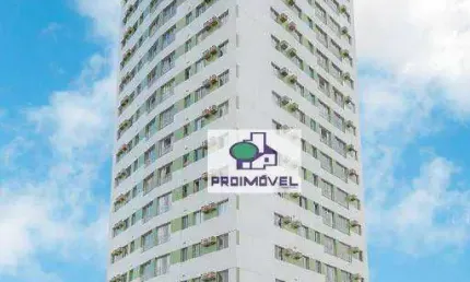 Apartamento com 2 dormitórios para alugar, 50 m² por R$ 2.816,00/mês - Boa Viagem - Recife/PE
