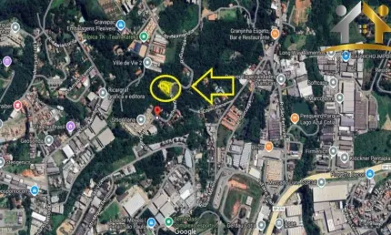 Terreno à venda na Rua Guarujá, 300, Parque Rincão, Cotia